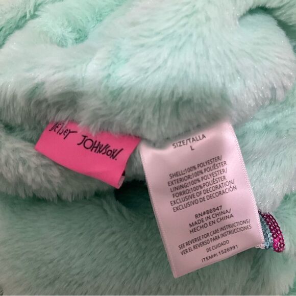 Betsey Johnson Girls Fleece Sweater Size Large 14/16 NEW - Picture 2 of 3